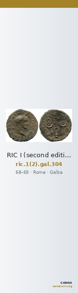 RIC I (second edition) Galba 304 — CANOA