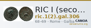 RIC I (second edition) Galba 306 — CANOA