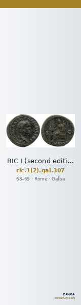 RIC I (second edition) Galba 307 — CANOA