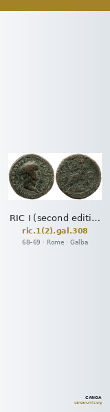 RIC I (second edition) Galba 308 — CANOA
