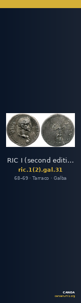 RIC I (second edition) Galba 31 — CANOA