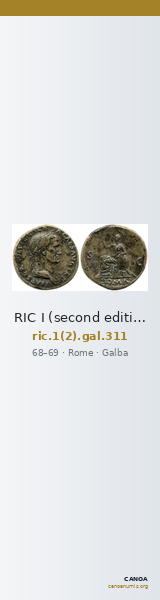 RIC I (second edition) Galba 311 — CANOA