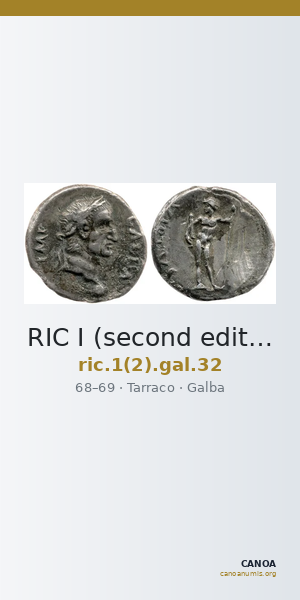 RIC I (second edition) Galba 32 — CANOA
