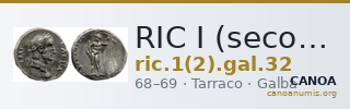 RIC I (second edition) Galba 32 — CANOA