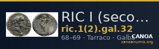 RIC I (second edition) Galba 32 — CANOA