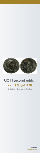 RIC I (second edition) Galba 320 — CANOA