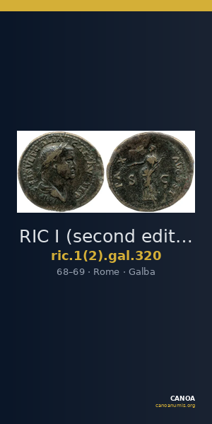 RIC I (second edition) Galba 320 — CANOA