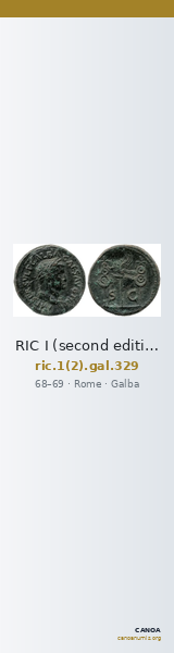 RIC I (second edition) Galba 329 — CANOA