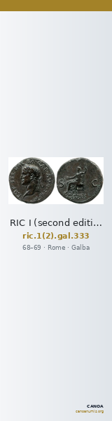 RIC I (second edition) Galba 333 — CANOA