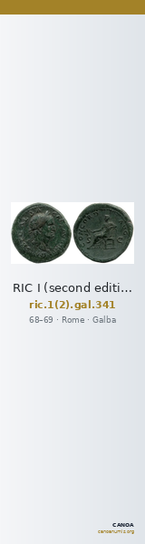 RIC I (second edition) Galba 341 — CANOA