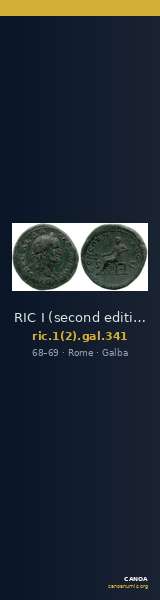 RIC I (second edition) Galba 341 — CANOA