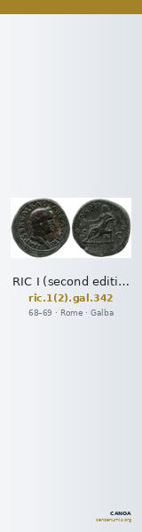 RIC I (second edition) Galba 342 — CANOA