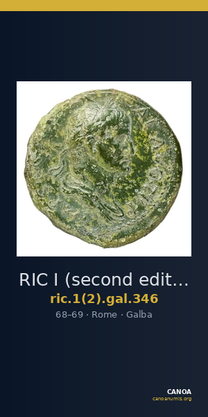 RIC I (second edition) Galba 346 — CANOA