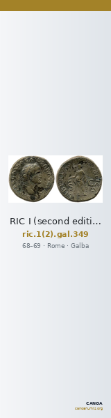 RIC I (second edition) Galba 349 — CANOA