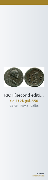 RIC I (second edition) Galba 350 — CANOA