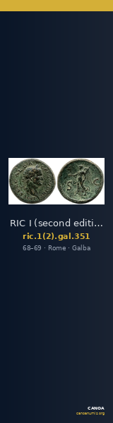 RIC I (second edition) Galba 351 — CANOA