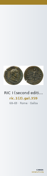 RIC I (second edition) Galba 359 — CANOA
