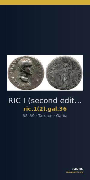RIC I (second edition) Galba 36 — CANOA