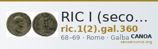 RIC I (second edition) Galba 360 — CANOA
