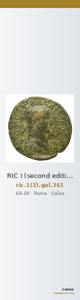 RIC I (second edition) Galba 361 — CANOA