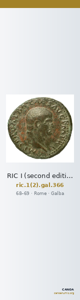 RIC I (second edition) Galba 366 — CANOA
