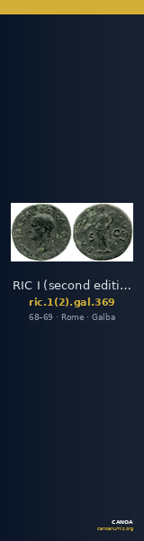 RIC I (second edition) Galba 369 — CANOA