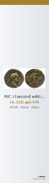 RIC I (second edition) Galba 370 — CANOA