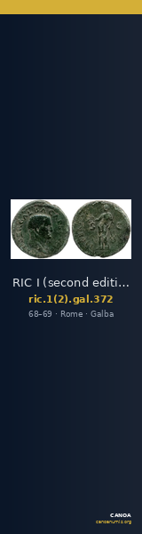 RIC I (second edition) Galba 372 — CANOA