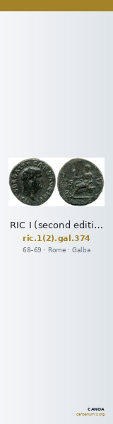 RIC I (second edition) Galba 374 — CANOA