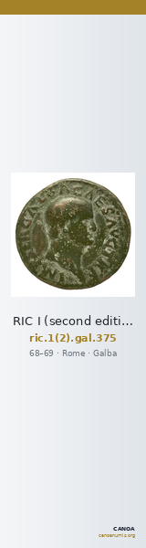 RIC I (second edition) Galba 375 — CANOA