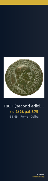 RIC I (second edition) Galba 375 — CANOA