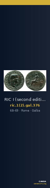 RIC I (second edition) Galba 376 — CANOA