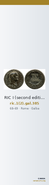 RIC I (second edition) Galba 385 — CANOA