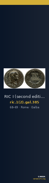 RIC I (second edition) Galba 385 — CANOA