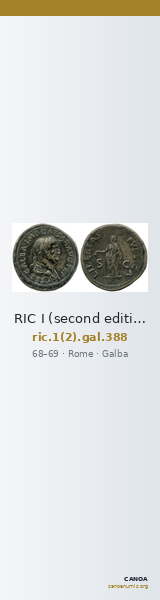 RIC I (second edition) Galba 388 — CANOA