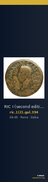RIC I (second edition) Galba 394 — CANOA