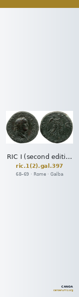 RIC I (second edition) Galba 397 — CANOA