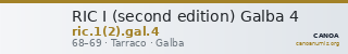 RIC I (second edition) Galba 4 — CANOA