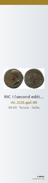 RIC I (second edition) Galba 40 — CANOA