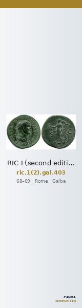 RIC I (second edition) Galba 403 — CANOA