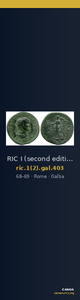 RIC I (second edition) Galba 403 — CANOA