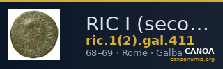 RIC I (second edition) Galba 411 — CANOA