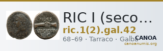 RIC I (second edition) Galba 42 — CANOA
