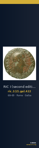 RIC I (second edition) Galba 422 — CANOA