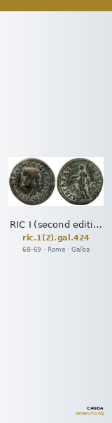 RIC I (second edition) Galba 424 — CANOA