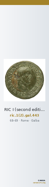 RIC I (second edition) Galba 443 — CANOA