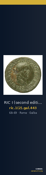 RIC I (second edition) Galba 443 — CANOA