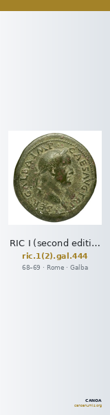 RIC I (second edition) Galba 444 — CANOA