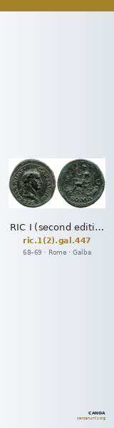 RIC I (second edition) Galba 447 — CANOA
