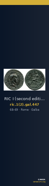 RIC I (second edition) Galba 447 — CANOA